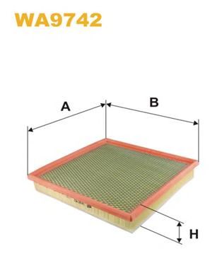 WIX FILTERS wa9742 -  Воздушный фильтр